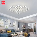 Axyaa Dimmable LED Ceiling Light with Remote Control for Bedroom & Dining Room