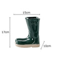 Axyaa Ceramic Boots Vase for Floral Arrangement and Home Decor
