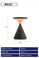 Axyaa Rechargeable Matte Table Lamp with Touch Switch - Portable Night Light