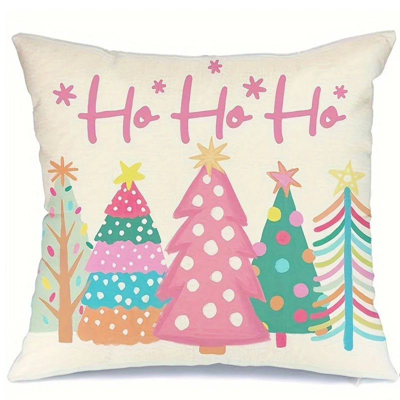 Axyaa Christmas Pillowcase - Festive Home Decor & Sofa Cushion Cover