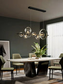 Axyaa Glass Pendant Light: Modern Nordic Design for Dining Areas