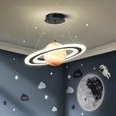 Axyaa Planet Pendant Lamp for Children's Room, Living, Bedroom, Kitchen - Indoor Ceiling Light