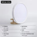Axyaa Circular LED Ceiling Light, Side Pervious to Light Design for Bedroom, Living Room