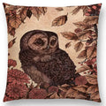 Axyaa Three Eyes Raven Steampunk Hummingbird Sofa Pillow Case Owl Cushion Cover