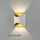 Axyaa Outdoor LED Wall Sconces, Waterproof Modern Wall Light for Balcony, Villa, Courtyard