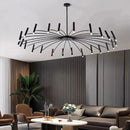 Axyaa LED Ceiling Chandelier: Modern Home & Office Pendant Lamp Fixture