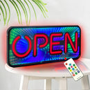 Axyaa Double-sided 3D Tunnel Neon Light Sign for Shop Bar Business