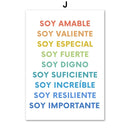 Axyaa Calm Corner Canvas Prints - Educational Classroom Wall Art for Home & School