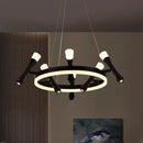 Axyaa Modern LED Chandelier Pendant Ceiling Light for Indoor Dining Room