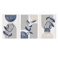 Axyaa Geometric Botanical Lines Canvas Art Print - Modern Living Room Decor