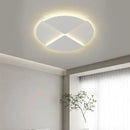 Axyaa Nordic Cream LED Ceiling Lamp Chandelier