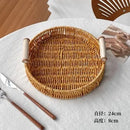 Axyaa Fruit & Snack Assortment in Woven Basket