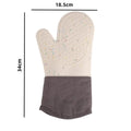 Axyaa Silicone Oven Glove: Heat-resistant, Flexible, Stylish Microwave Baking Accessory