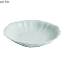 Axyaa Ceramic Deep Plate Set - Solid Color Tableware for Hotels and Home