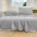 Axyaa Summer Ice Silk Jacquard Bed Sheet Set