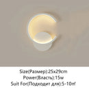 Axyaa LED Wall Lamp: Minimalist Room Decor for Bedroom, Living Room, Cloakroom