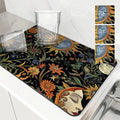 Axyaa Plants Flowers Branches Leaves Absorbent Drying Mat