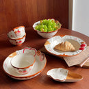 Axyaa Strawberry Ice Cream Tableware Set