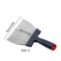 Axyaa Stainless Steel Chocolate Shovel & PP Handle Scraper Spatula Baking Tool