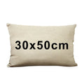 Axyaa Family Life Custom Linen Sofa Pillow Cover Home Decor Custom Cushion Cover