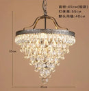 Axyaa Luxury Crystal Chandelier - European Villa Style