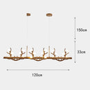 Axyaa Modern Light Luxury LED Chandelier for Living Room Décor