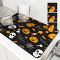 Axyaa Halloween Pumpkin Ghost Cartoon Non-Slip Drying Mat