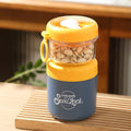 Axyaa 860ml Stainless Steel Soup Cup with Spoon and Lid
