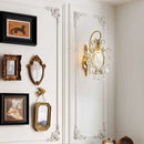 Axyaa Retro Crystal Wall Lamp for Living, Dining, Bedroom, Corridor
