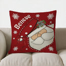 Axyaa Christmas Snowflake Pillow Cover for Sofa, Bedroom, Car - Festive Home Decor