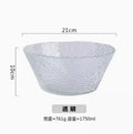 Axyaa Large Bamboo Bowl Set for Creative Dining and Serving