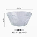 Axyaa Large Bamboo Bowl Set for Creative Dining and Serving