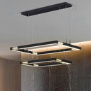 Axyaa Elegant Crystal Chandelier for Living Room and Dining Room - Luxury Pendant Lighting