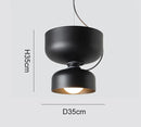 Nordic Cream Chandelier by Axyaa: Small LED Pendant for Restaurant and Bar