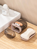 Axyaa Soap Case Holder for Traveling, Camping, Bathroom, Shower - Portable Storage Drain Box
