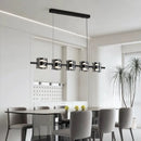 Axyaa Double Glass Chandelier for Villa, Restaurant, and Model Room