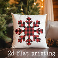 Christmas-Themed Pillow Covers by Axyaa - Perfect for Sofa, Bedroom, Car