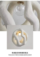 Axyaa LED Restaurant Chandelier - Nordic Handmade Japan Style Pendant Light for Kitchen Island