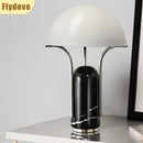 Axyaa Nordic Glass Ball LED Desk Lamp - Creative Designer Bedroom Decor Lighting