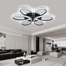 Axyaa LED Flower Shape Ceiling Light with Remote Control - Dimmable Modern Flush Mount