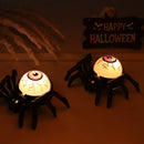 LED Spider Eyeball Skull Lamp by Axyaa: Halloween Party Decor 2024