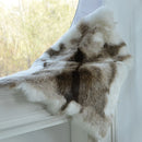 Axyaa Nordic Reindeer Kids Faux Fur Rug, Christmas Themed Living Room Carpet