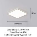 Axyaa LED Ceiling Light Remote Dimming Modern Home Decoration Fixture