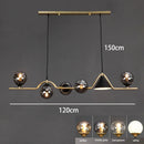Axyaa Nordic Chandeliers: Dining Room Pendant Lights, Ceiling Hanging Lamps for Indoor Lighting