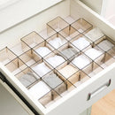 Axyaa Bedroom Drawer Divider Organizer for Organizing Items in Plastic Storage Chest