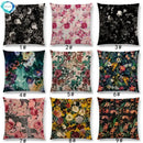 Axyaa Botanical Garden Floral Leaves Print Pillow Case Cover