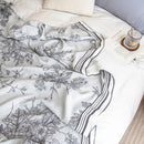 Axyaa Bamboo Fiber Summer Cool Quilt & Gauze Towel Set