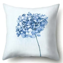 Axyaa Cactus Flower Decorative Cushion Cover 45X45CM Home Sofa Pillowcase