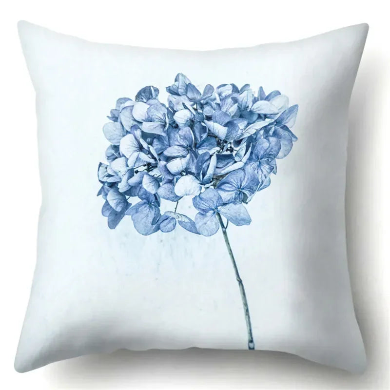Axyaa Cactus Flower Decorative Cushion Cover 45X45CM Home Sofa Pillowcase