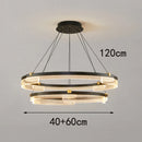 Axyaa Modern LED Pendant Chandeliers for Living Room and Dining Room Lighting